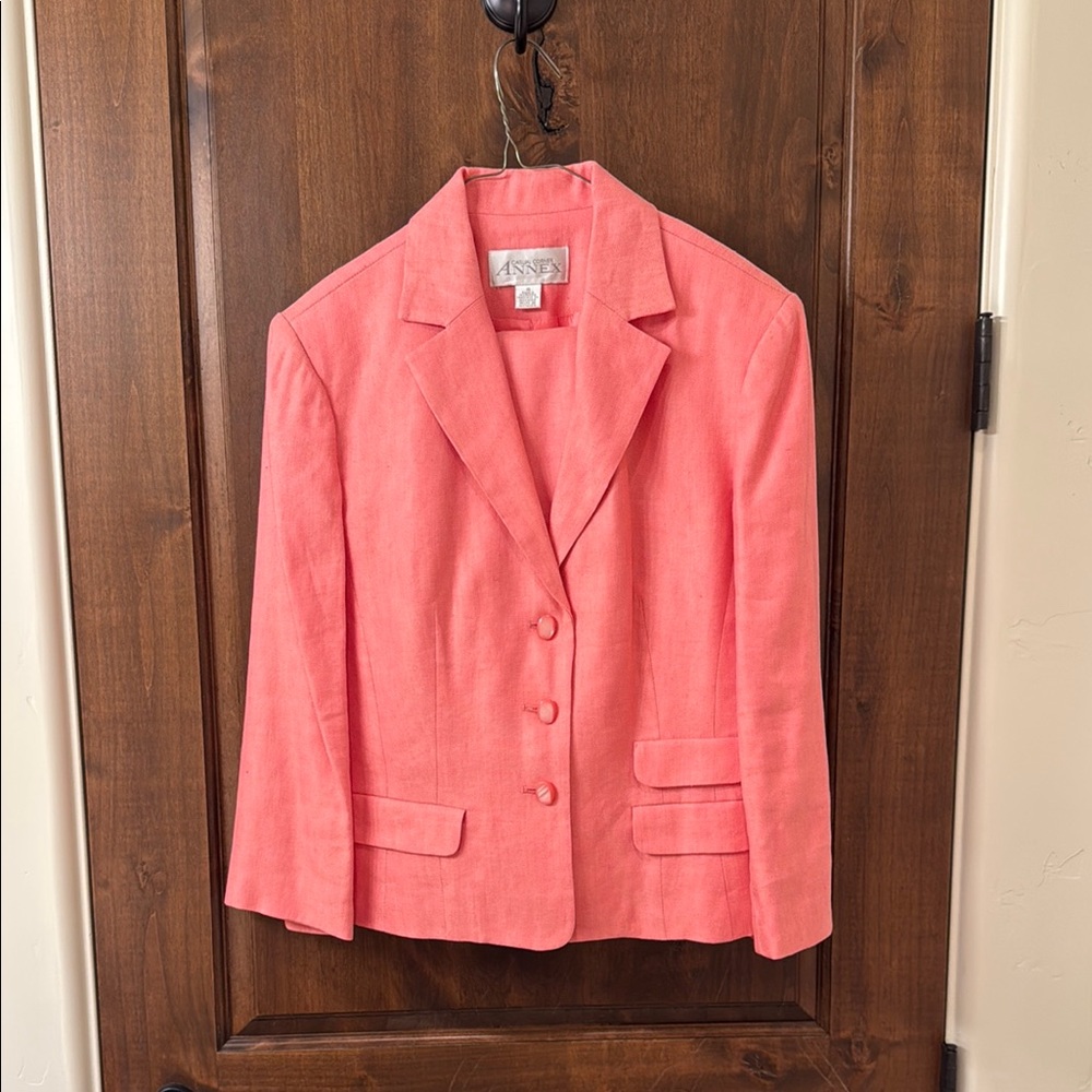 Jones New York Pink Tailored Suit